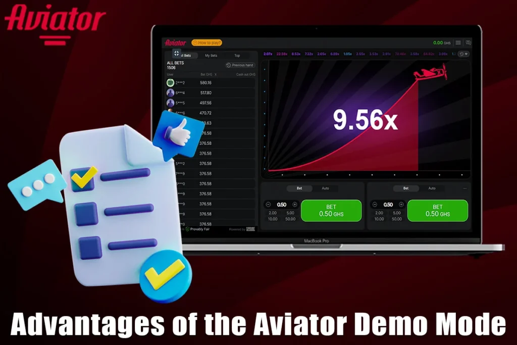 What are the benefits of the Aviator demo mode?