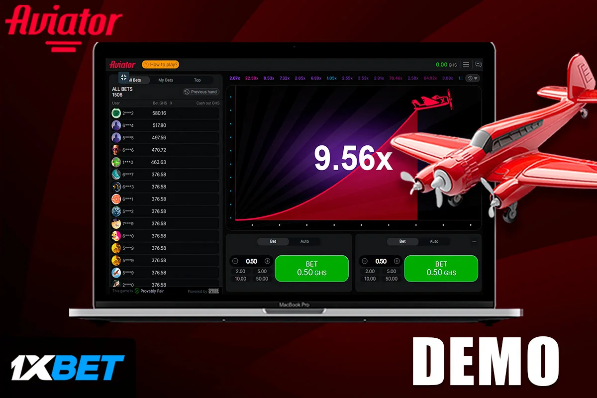 Aviator demo version on Spribe’s website or 1xBet betting platform