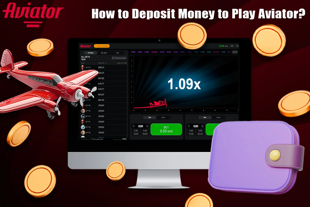 Information on how to deposit money at Aviator