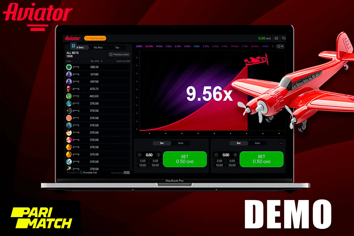 Aviator demo version on Spribe’s website or Parimatch betting platform