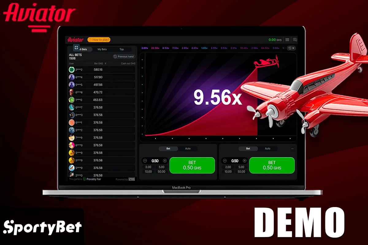 Aviator demo version on Spribe’s website or Sportybet betting platform