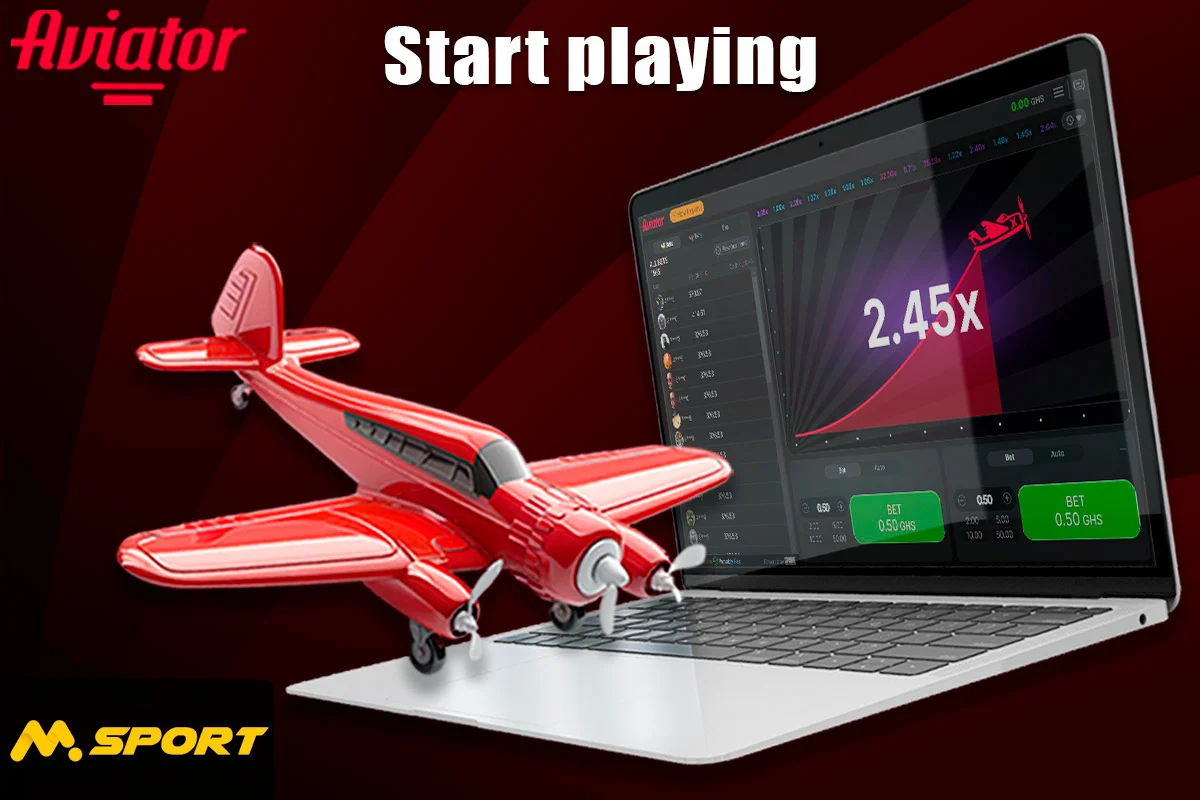 Start Playing MSport Aviator Ghana